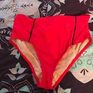 Never before worn j crew high waisted bikini bott